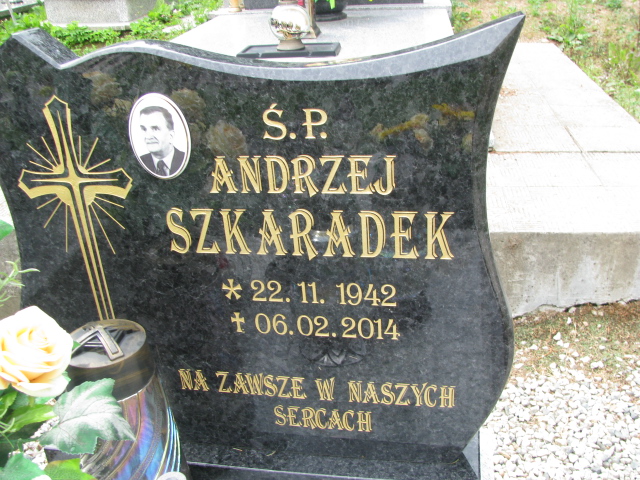 Andrzej Szkaradek 1942 Kamienna Góra gmina wiejska - Grobonet - Wyszukiwarka osób pochowanych