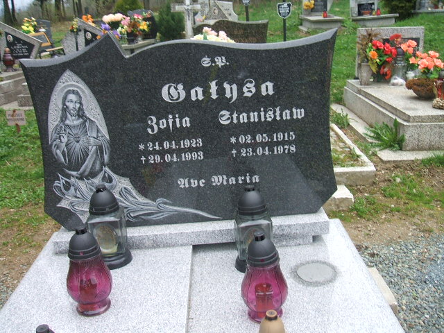 Grób Krystyna Gałysa