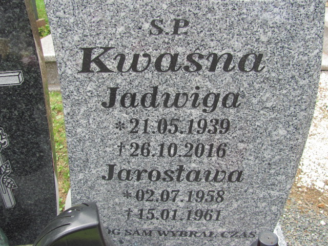 Jadwiga Kwaśna 1939 Kamienna Góra gmina wiejska - Grobonet - Wyszukiwarka osób pochowanych