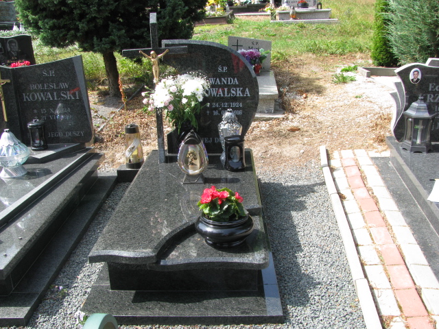 Grób Wanda Kowalska