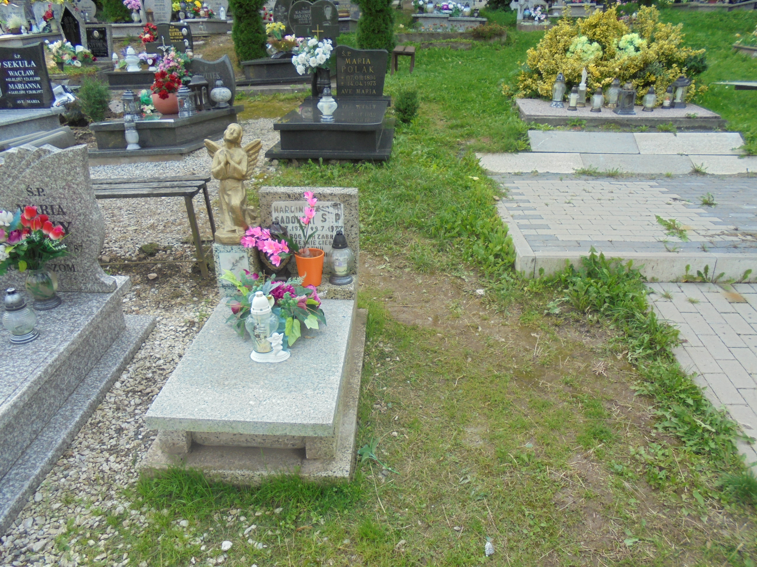 Grób Marcin Sadowski